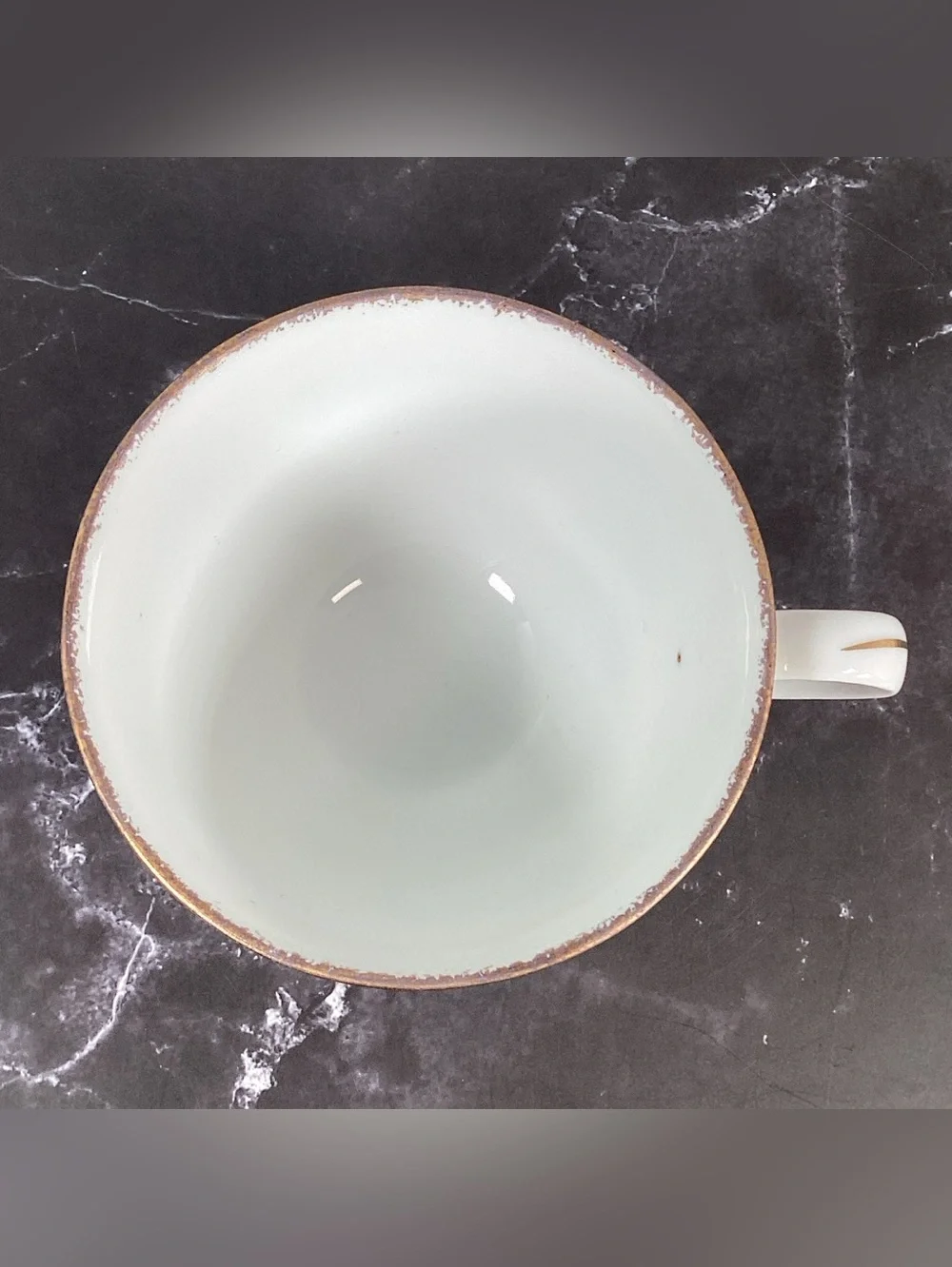 Vintage Collectible Kentucky Souvenir With Gold Trim Tea Cup And Saucer